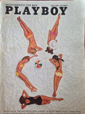 RARE, VINTAGE, JULY 1966 PLAYBOY MAGAZINE!!!
